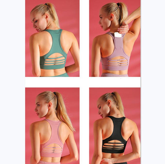 US stock new Women Sports Full Expression Flow Y Bra Long Line Energy