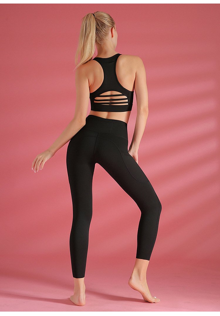 US stock new Women Sports Full Expression Flow Y Bra Long Line Energy