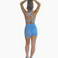Satya Sports Bra - Blue Tie Dye