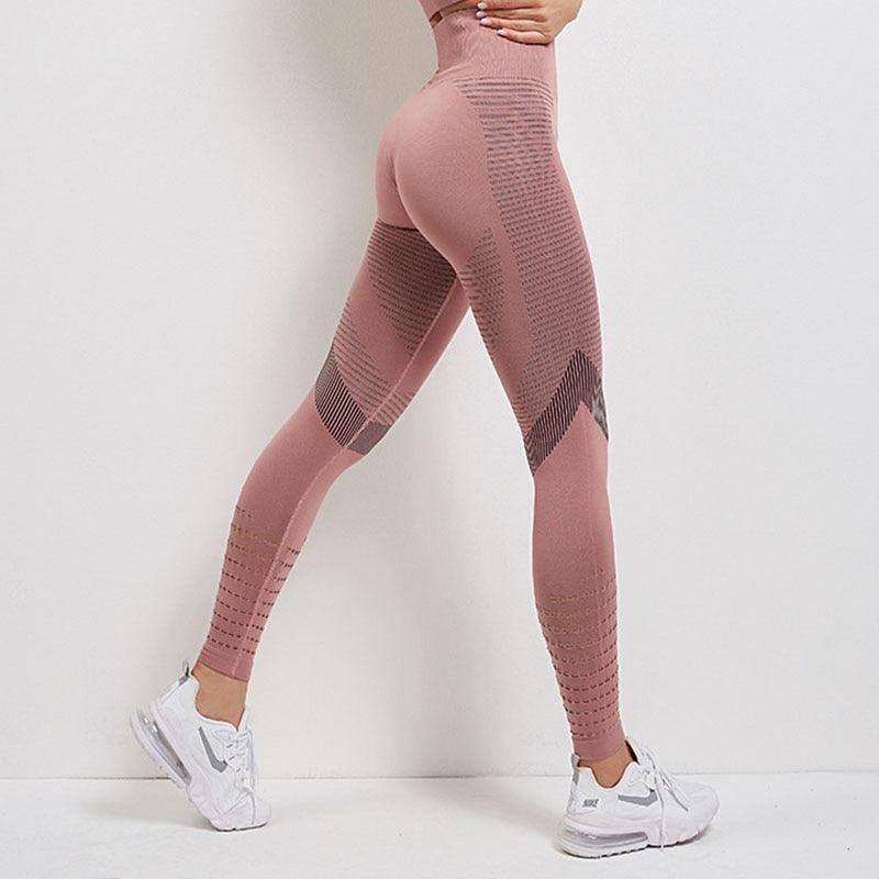 Model showcasing FlexCurve Seamless High-Waist Sculpt Shorts in a stylish pose, highlighting comfort and fit.